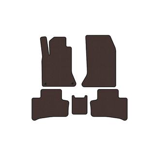 Alfombrillas de goma Carsuit (2011-2015, Eléctrico, Marrón) Mercedes B-class W246 2011-2018 foto 1