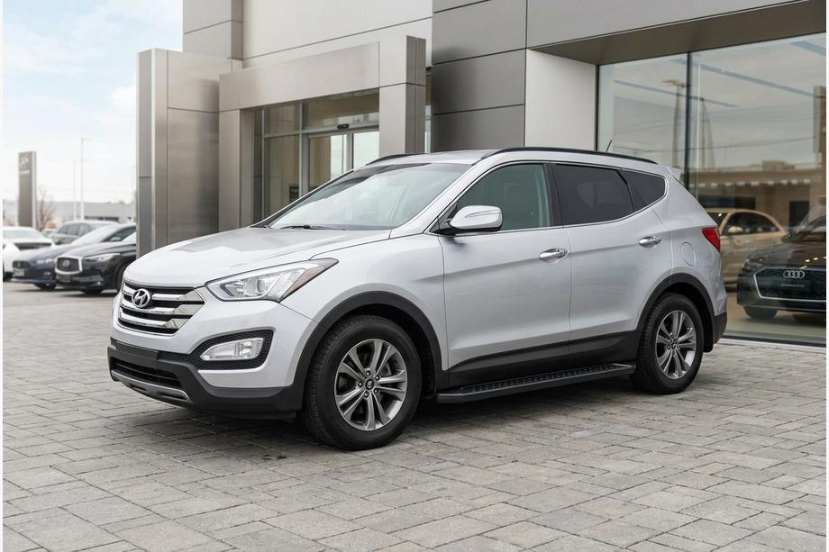 Hyundai Santa Fe 3 2012-2018 Estribos Laterales Allmond Black (2 uds., Aluminio) Image