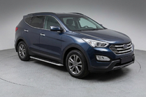 Hyundai Santa Fe 3 2012-2018 Estribos Laterales Maydos V1 (2 uds., Aluminio y Acero Inoxidable) foto 1