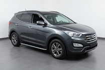 Hyundai Santa Fe 3 2012-2018 Estribos Laterales Tayga Grey (2 uds., Aluminio) foto 1