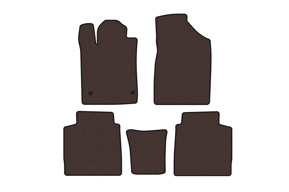 Toyota Avalon 2006-2012 Alfombrillas de Goma Carsuit (Marrón) Image
