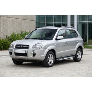 Estribos Laterales Sunrise (2 uds., Aluminio) Hyundai Tucson JM 2004- foto 1