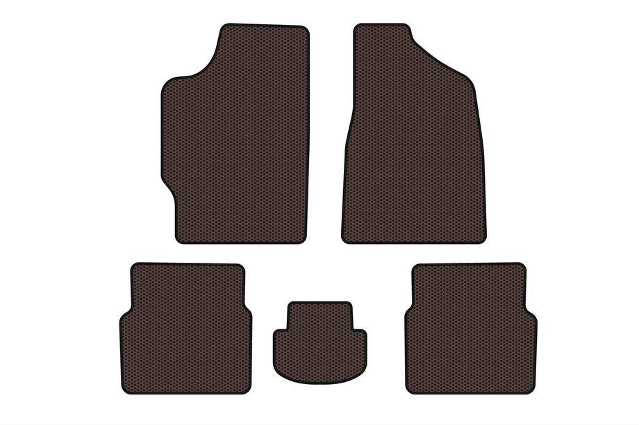 Audi 80 1978-1986 Alfombrillas de goma Carsuit (Sedan, marrón) Image