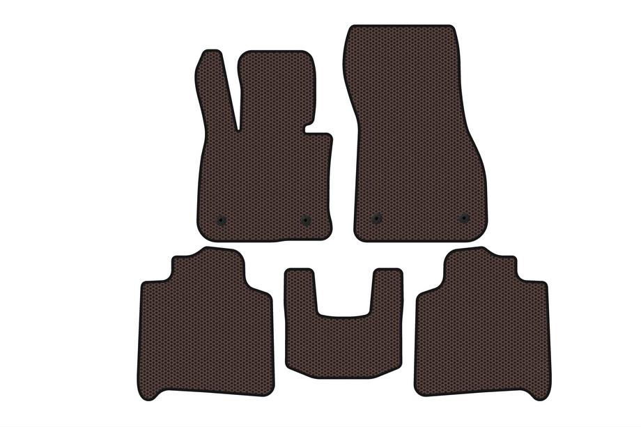 BMW 2 Series Active Tourer F45/F46 2014-2021 Alfombrillas de Goma Carsuit (Para F46, 2 Filas, Marrón) Foto 1