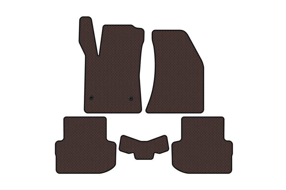 FAW B30 2015-2020 Alfombrillas de Goma Carsuit (Marrón) Image