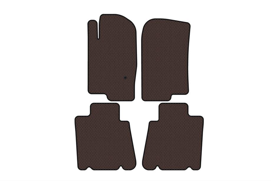 Ford Explorer 2001-2005 Alfombrillas de goma Carsuit (2 filas, marrón) Image