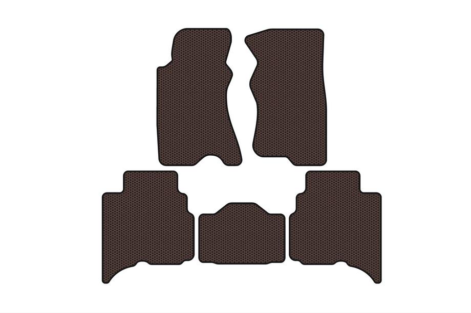 GreatWall Haval/Hover H3 2005-2013 Alfombrillas de Goma Carsuit (Marrón) Foto 1