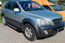 Kia Sorento I BL 2002-2009 Estribos Laterales RedLine V1 (2 uds., Aluminio) foto 1
