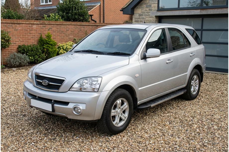 Kia Sorento I BL 2002-2009 Estribos Laterales Duru (2 uds., Aluminio) Image