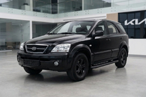 Kia Sorento I BL 2002-2009 Estribos Laterales Bosphorus Black (2 uds., Aluminio) foto 1