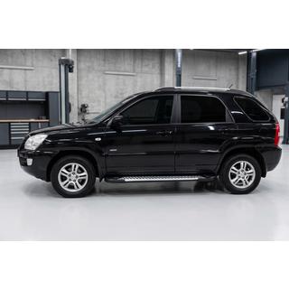Estribos Laterales Line (2 uds., Aluminio) Kia Sportage 2004-2010 foto 1