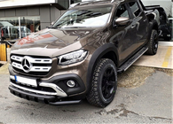 Mercedes X class 2017-2020 Defensa delantera Gronder (negro, 70mm) foto 1