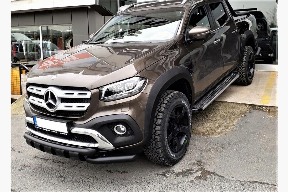 Mercedes X class 2017-2020 Defensa delantera Gronder (negro, 70mm) Image