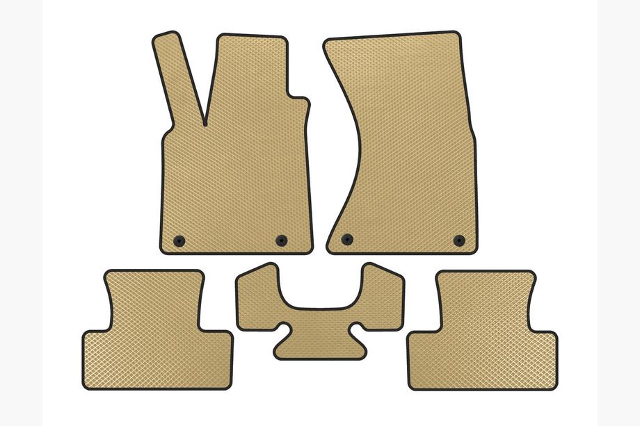 Audi Q5 2008-2017 Alfombrillas EVA (2008-2012, Beige) Image