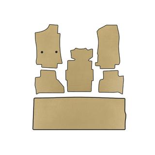 Alfombrillas EVA (3 Filas, Beige)