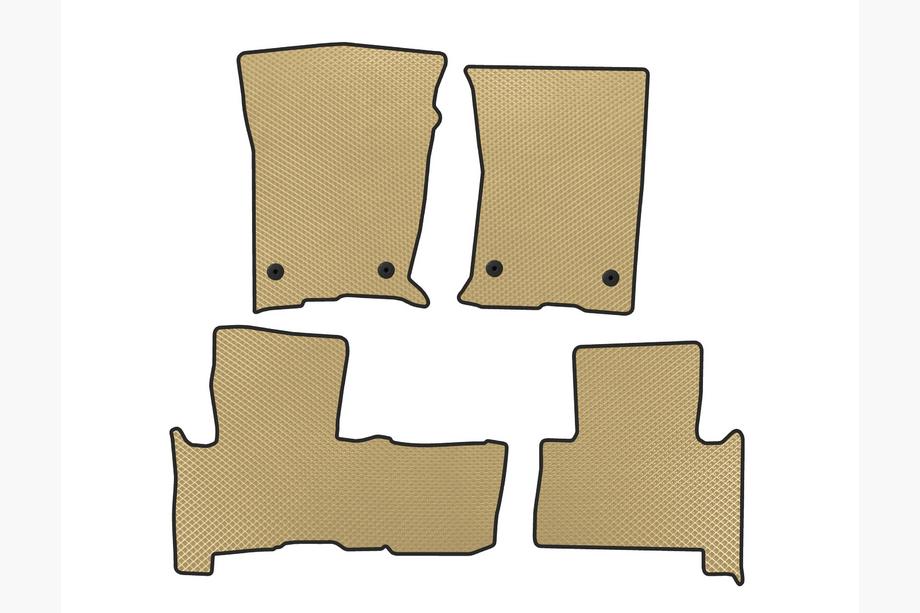 Great Wall Haval H9 2017- Alfombrillas EVA (Beige) Image