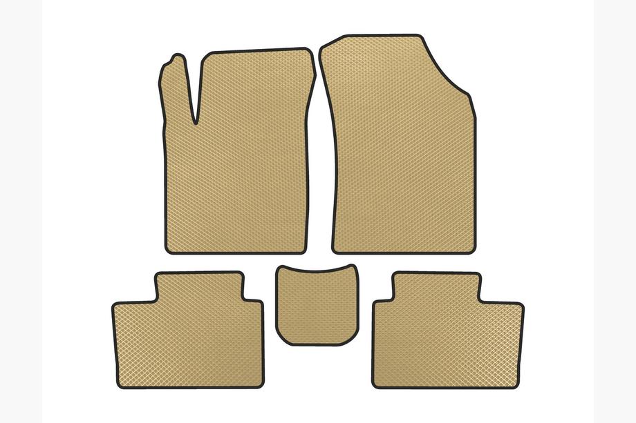 JAC iEV7S 2017-2023 Alfombrillas EVA (Beige) Image
