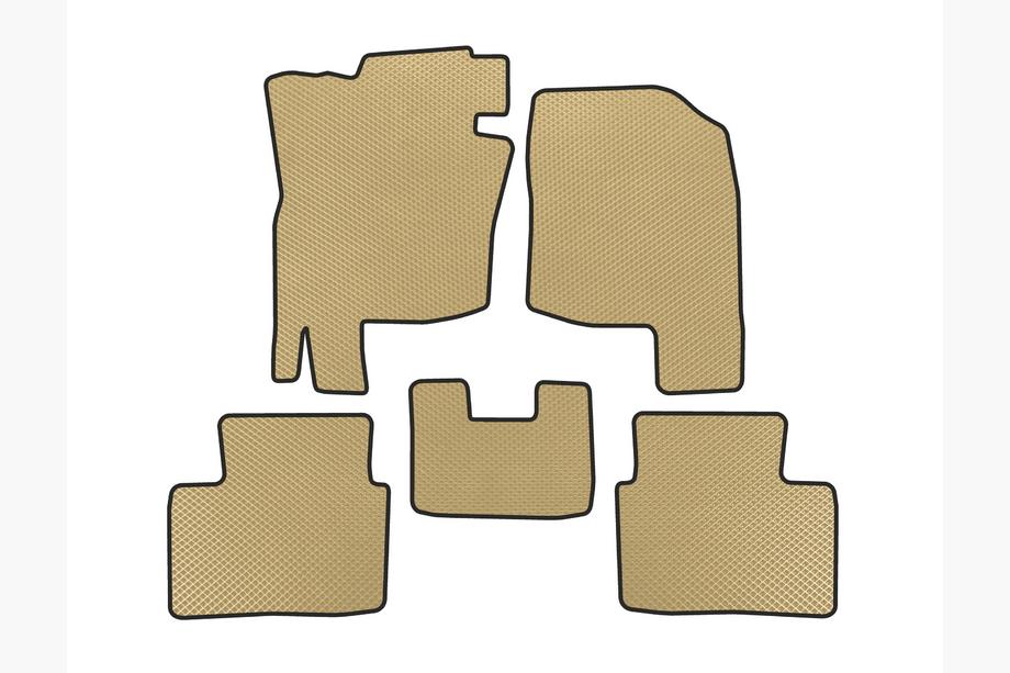 Hyundai Lafesta 2018- Alfombrillas EVA (Beige) Image