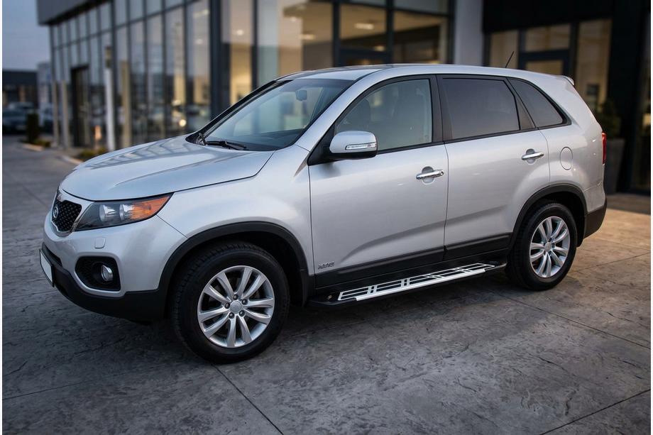 Kia Sorento II XM 2009-2014 Estribos Laterales Sunrise (2 uds., Aluminio) 2013-2016 Image