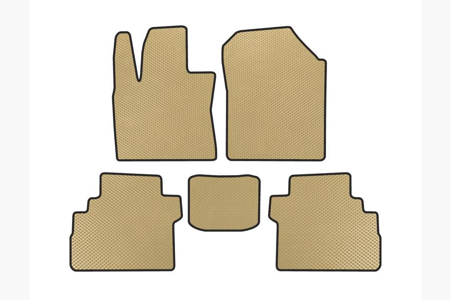 JAC iEVS4 Alfombrillas EVA (Beige) Image