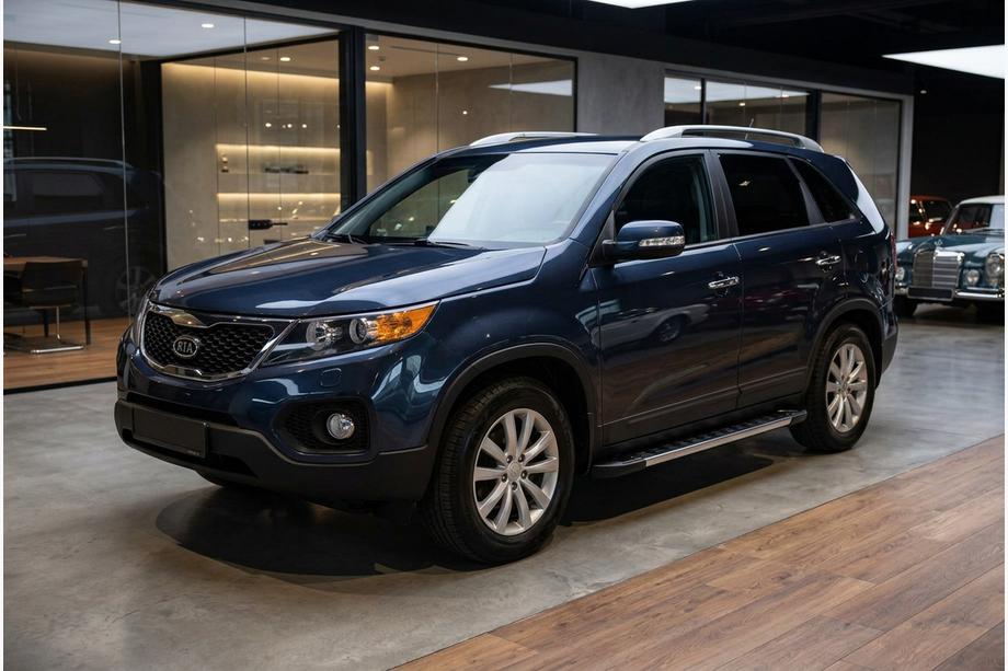 Kia Sorento II XM 2009-2014 Estribos Laterales RedLine V1 (2 uds., Aluminio) 2013-2016 Image