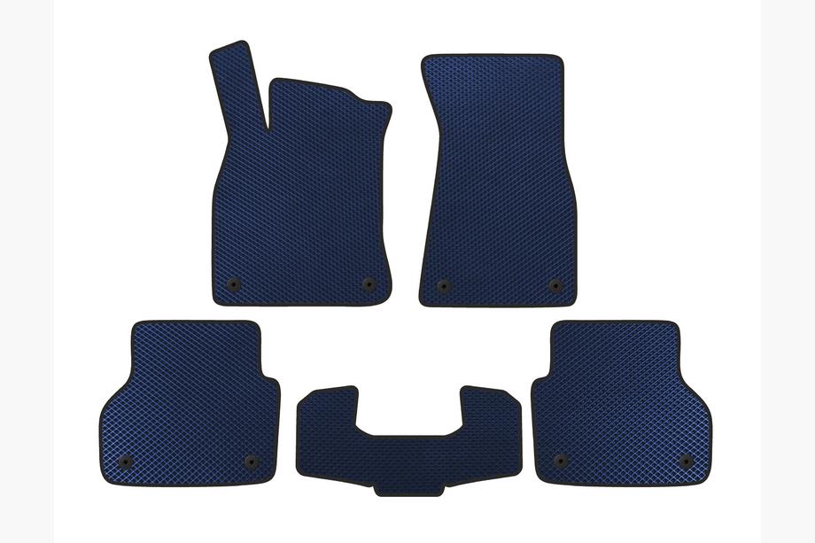 Audi A6 C8 2018–2025 Alfombrillas EVA V1 (Azul) Image