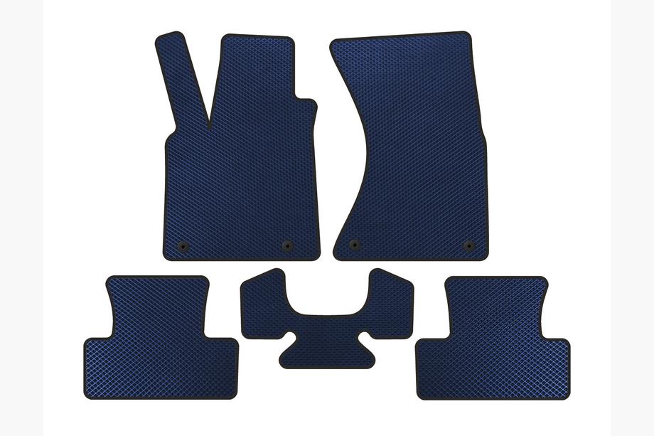 Audi Q5 2008-2017 Alfombrillas EVA (2008-2012, Azul) Image