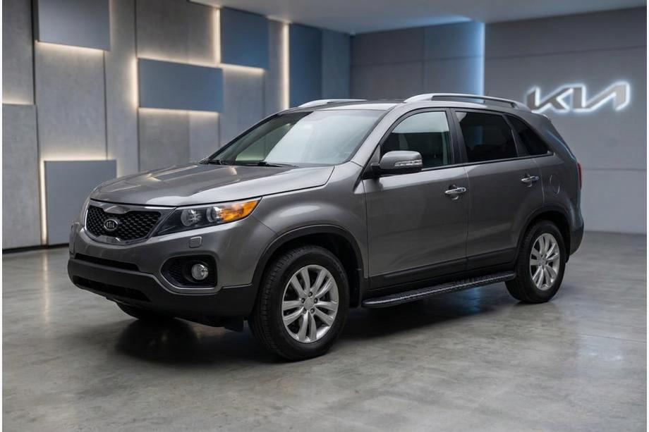 Kia Sorento II XM 2009-2014 Estribos Laterales Bosphorus Black (2 uds., Aluminio) Image