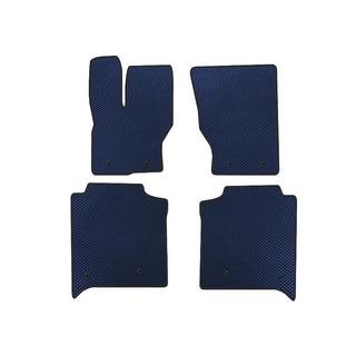 Alfombrillas EVA (Long, fila trasera con consola, azul)
