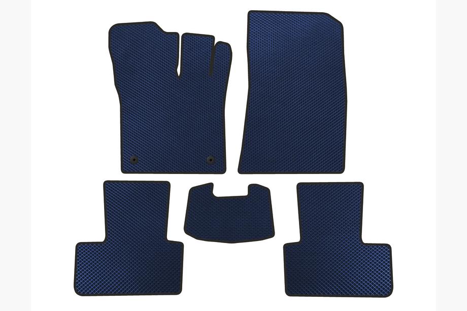 Renault Captur 2019- Alfombrillas EVA (Azul) Image