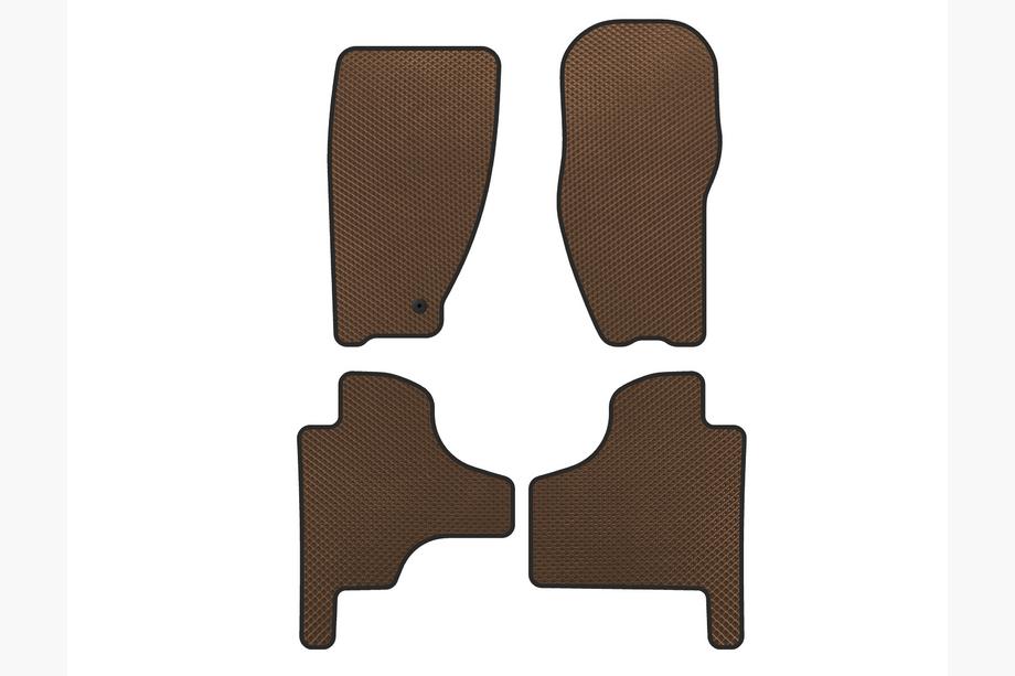 Jeep Cherokee/Liberty 2007-2013 Alfombrillas EVA (Marrón) Image