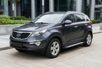 Kia Sportage 2010-2015 Estribos Laterales Line (2 uds., Aluminio) foto 1
