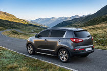 Kia Sportage 2010-2015 Estribos Laterales Duru (2 uds., Aluminio) foto 1