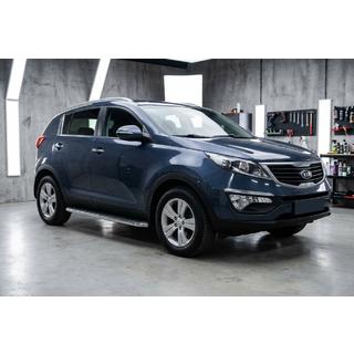 Estribos Laterales Maydos V1 (2 uds., Aluminio) Kia Sportage 2010-2015 foto 1