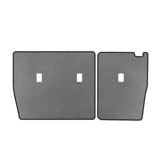 Alfombrillas traseras para respaldos de 2ª fila EVA (EV, gris)