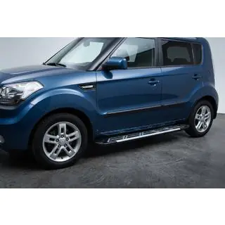 Estribos Laterales Sunrise (2 uds., Aluminio) Kia Soul I 2008-2013 foto 1