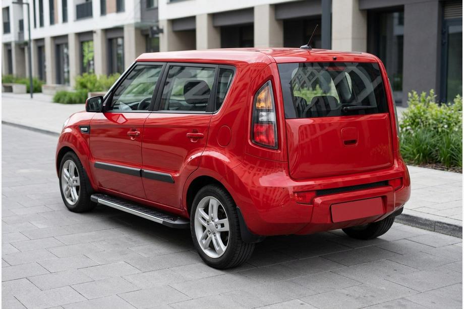 Kia Soul I 2008-2013 Estribos Laterales RedLine V1 (2 uds., Aluminio) Image
