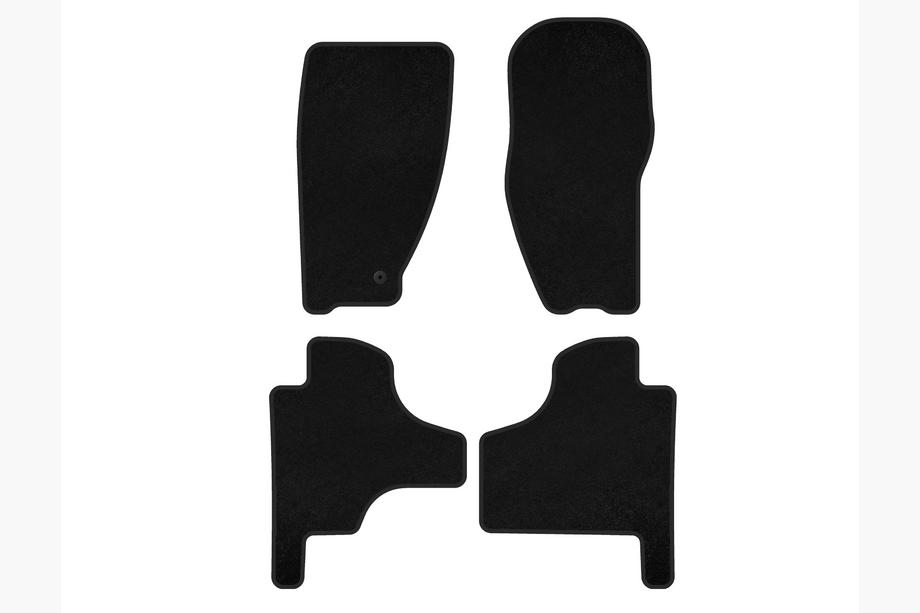 Jeep Cherokee/Liberty 2007-2013 Alfombrillas de moqueta Classic (Negro) Image