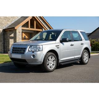 Estribos Laterales Allmond Black (2 uds., Aluminio) Land Rover Freelander II 2006–2014 foto 1