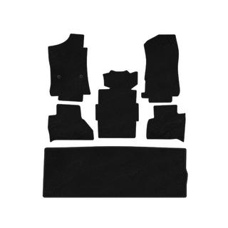 Alfombrillas de Tela Deluxe (3 Filas, Negras) Cadillac Escalade 2014-2020