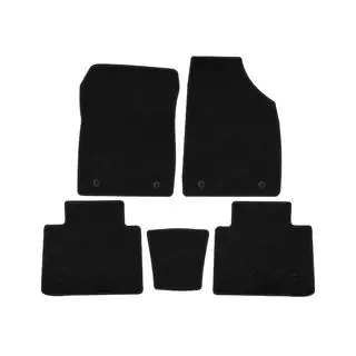 Alfombrillas de moqueta Deluxe (Negro)