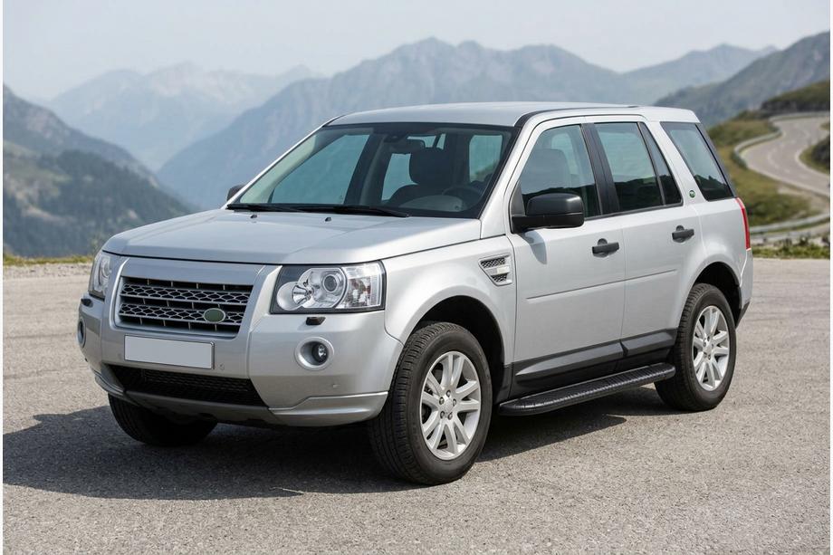 Land Rover Freelander II 2006–2014 Estribos Laterales Bosphorus Black (2 uds., Aluminio) Image