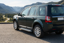 Land Rover Freelander II 2006–2014 Estribos Laterales Rainbow (2 uds., Aluminio) foto 1