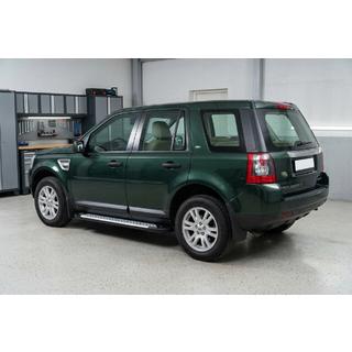 Estribos laterales Allmond Grey (2 uds., aluminio) Land Rover Freelander II 2006–2014 foto 1