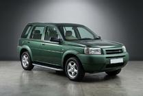 Land Rover Freelander I 1997-2006 Estribos Laterales Tayga Grey (2 uds., Aluminio) foto 1