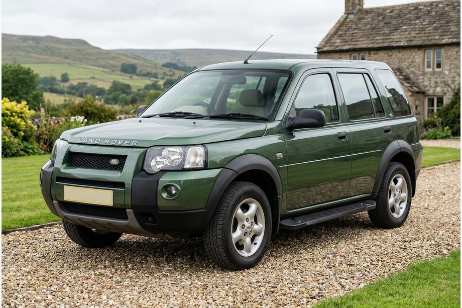 Land Rover Freelander I 1997-2006 Estribos Laterales RedLine Black (2 uds., Aluminio) Image