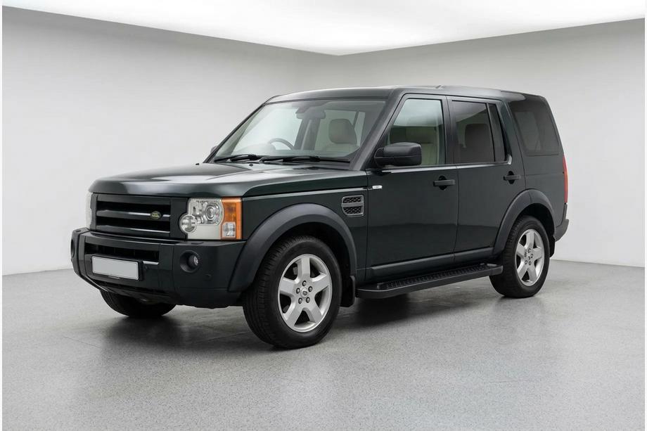 Land Rover Discovery III 2004–2009 Estribos Laterales Allmond Black (2 uds., Aluminio) Image