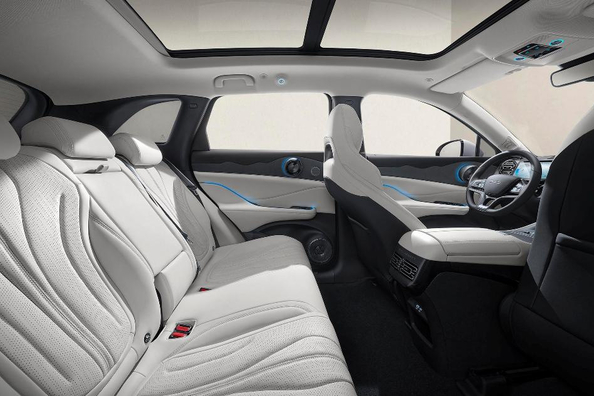 Reseña del BYD Frigate 07: SUV híbrido enchufable con diseño marino Foto 6