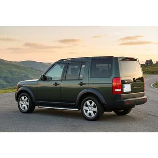 Estribos Laterales Maydos V1 (2 uds., Aluminio y Acero Inoxidable) Land Rover Discovery III 2004–2009 foto 1