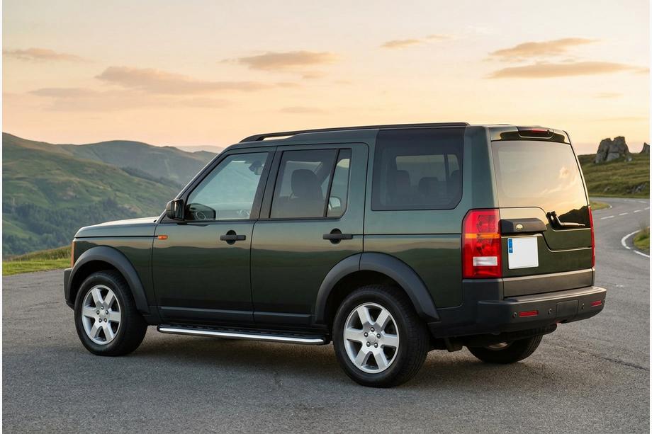 Land Rover Discovery III 2004–2009 Estribos Laterales Maydos V1 (2 uds., Aluminio y Acero Inoxidable) Image